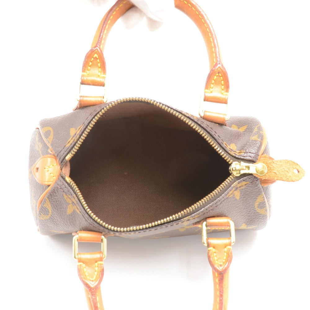 Louis Vuitto Mini Speedy Sac HL Monogram Canvas Handbag with Strap