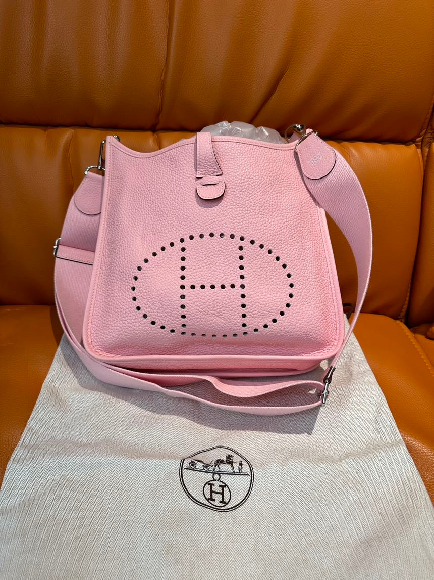 Hermès Evelyne Pink Bag