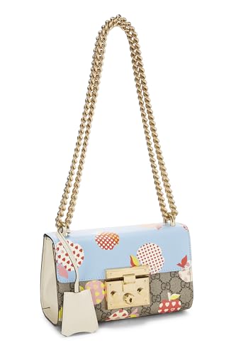Gucci, Multicolor GG Supreme Canvas Apple Padlock Shoulder Bag Small, Multi