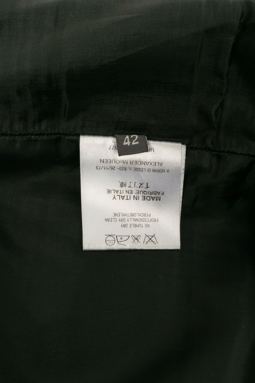 Jupe en cachemire Alexander McQueen