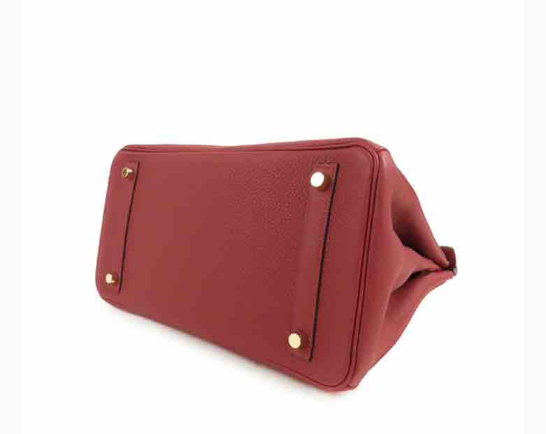 Hermès Birkin 30 Togo Leather Rouge Grenat À 2017