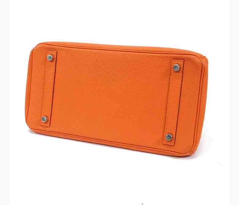 Hermès Birkin 30 Togo Leather Orange F 2002
