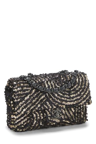 Chanel, Multicolor Sequin Half Flap Mini, Multi