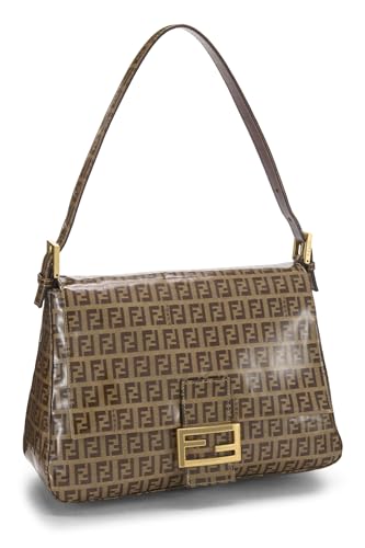 Fendi, Brown Zucchino Vinyl Mama, Brown