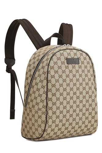 Gucci, Original GG Canvas Backpack, Brown
