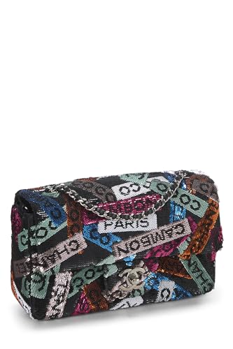 Chanel, Multicolor Sequin Half Flap Small, Multi