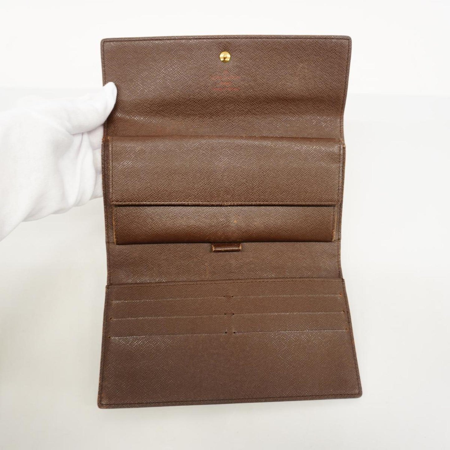 Louis Vuitton Portefeuille Sarah Canvas Wallet ()