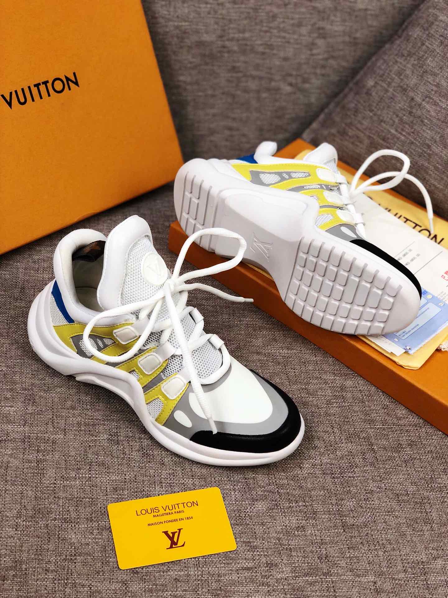 GLM - LUV Archlight Brown Black Yellow Sneaker