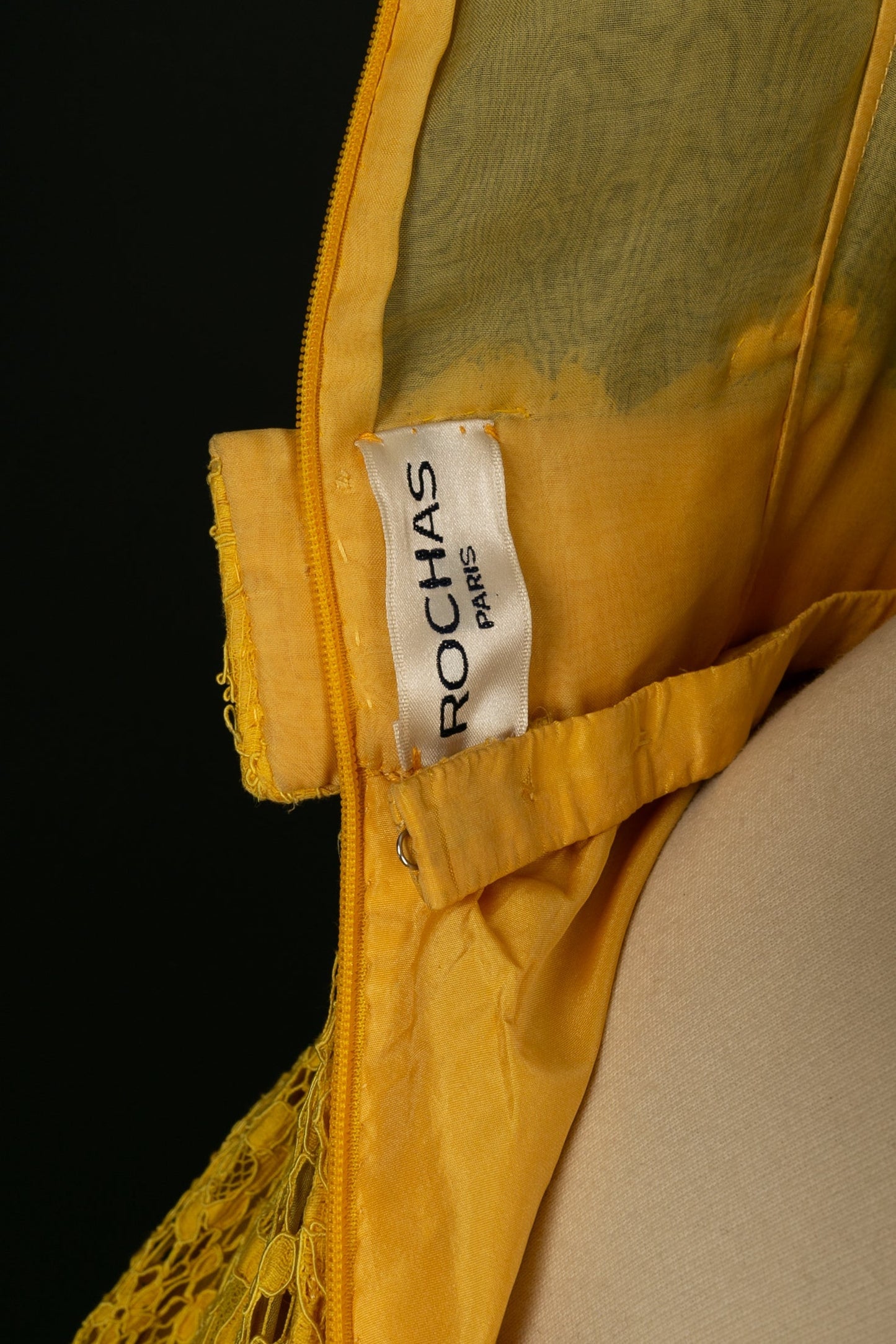 Robe Rochas Haute Couture Printemps-Eté 1992