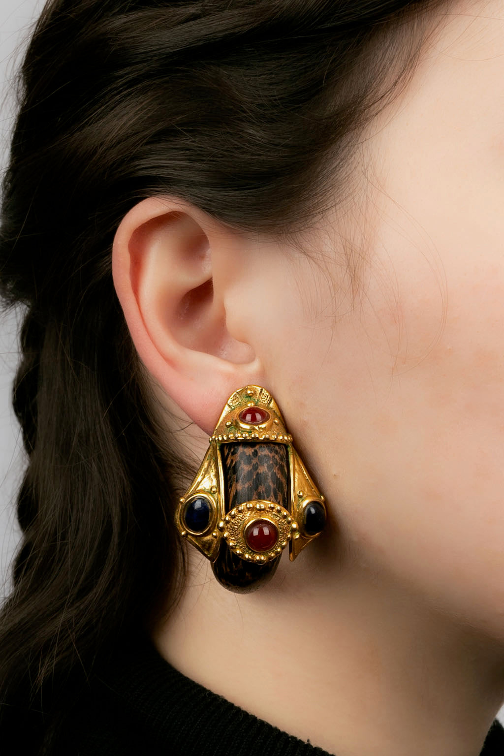 Boucles d'oreilles ethniques