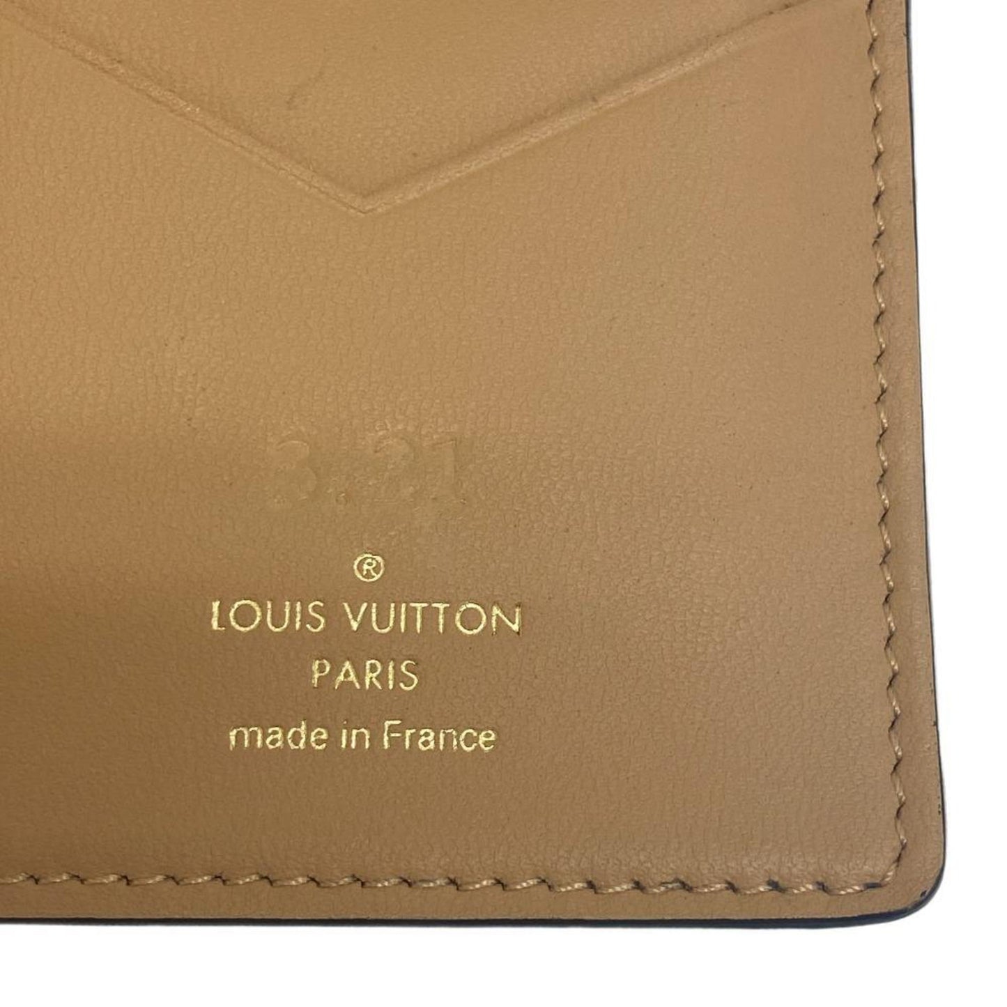 Louis Vuitton Portefeuille Leather Wallet ()