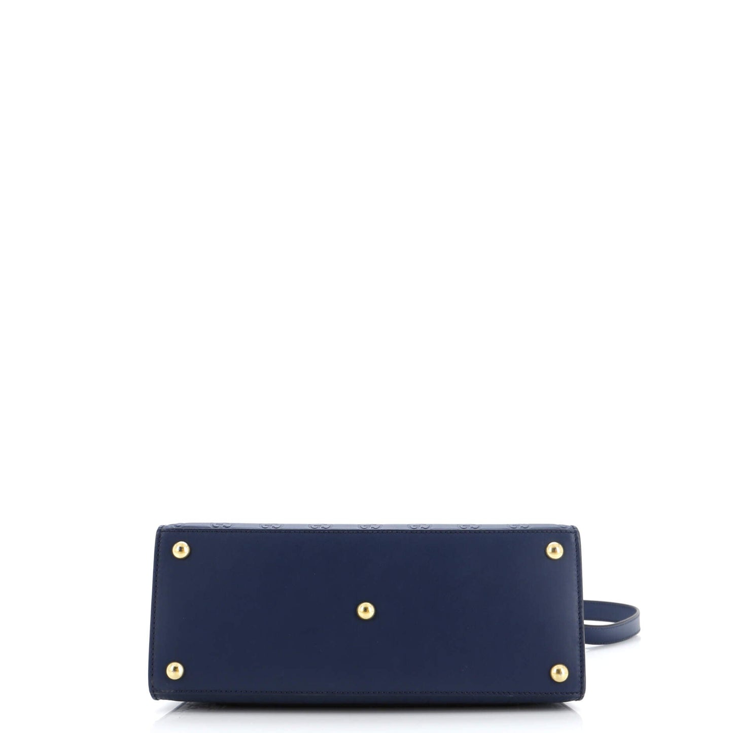 Padlock Top Handle Bag Guccissima Leather Small