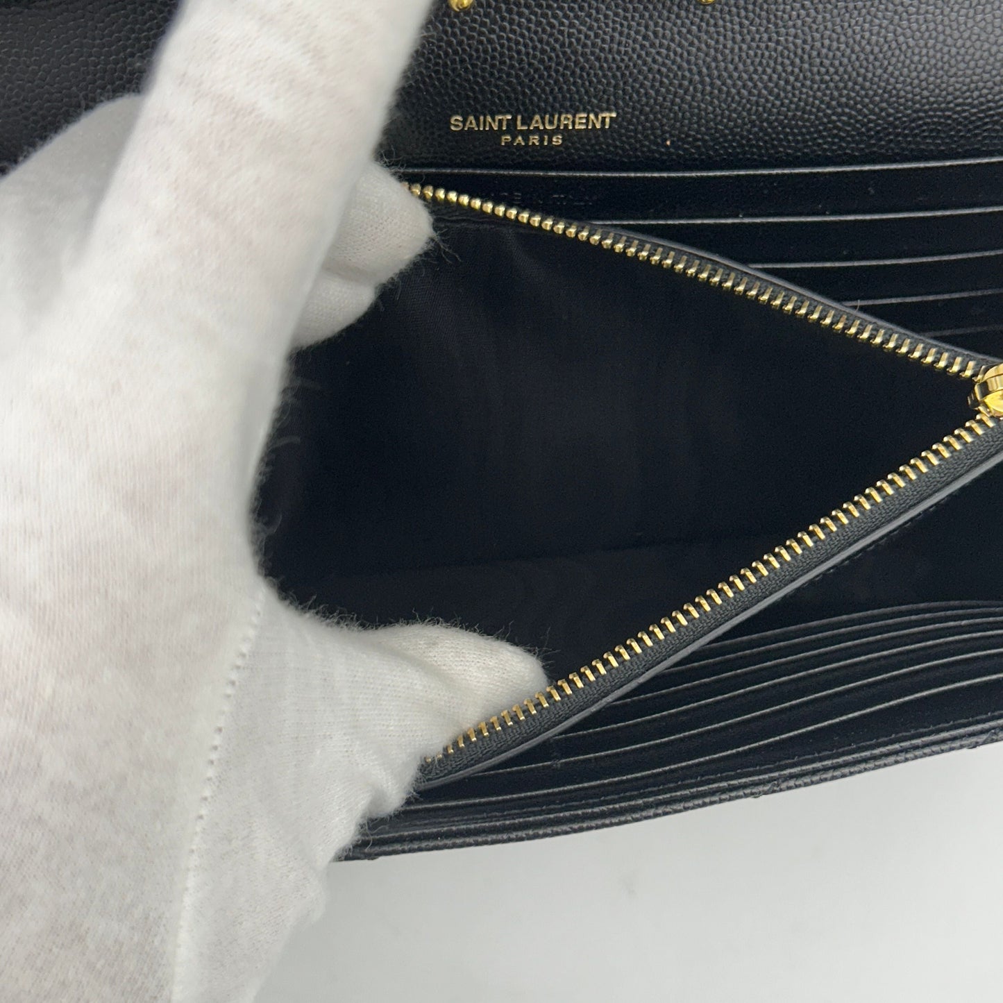 YVES SAINT LAURENT Envelope Wallet on Chain 2120700051817