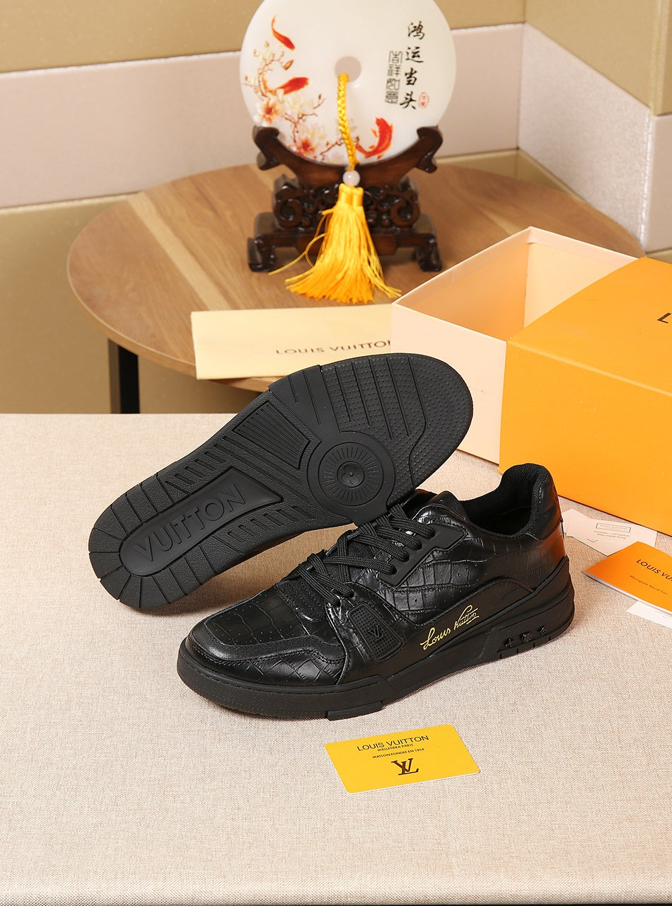 GLM - LUV Traners Vert Black Sneaker