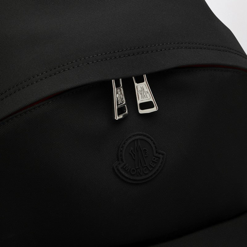 Moncler Black New Pierrick Backpack In Nylon Men
