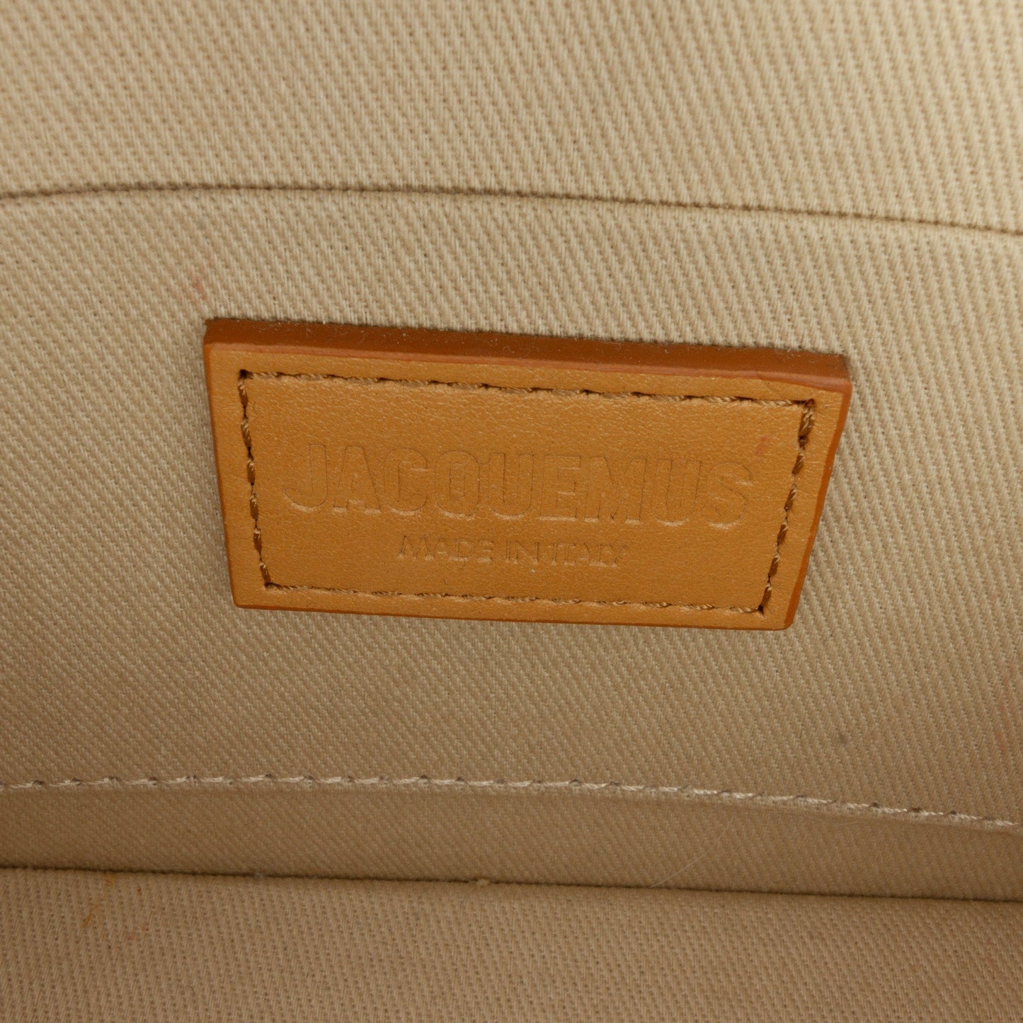 Jacquemus Le Chiquito Moyen Beige Leather