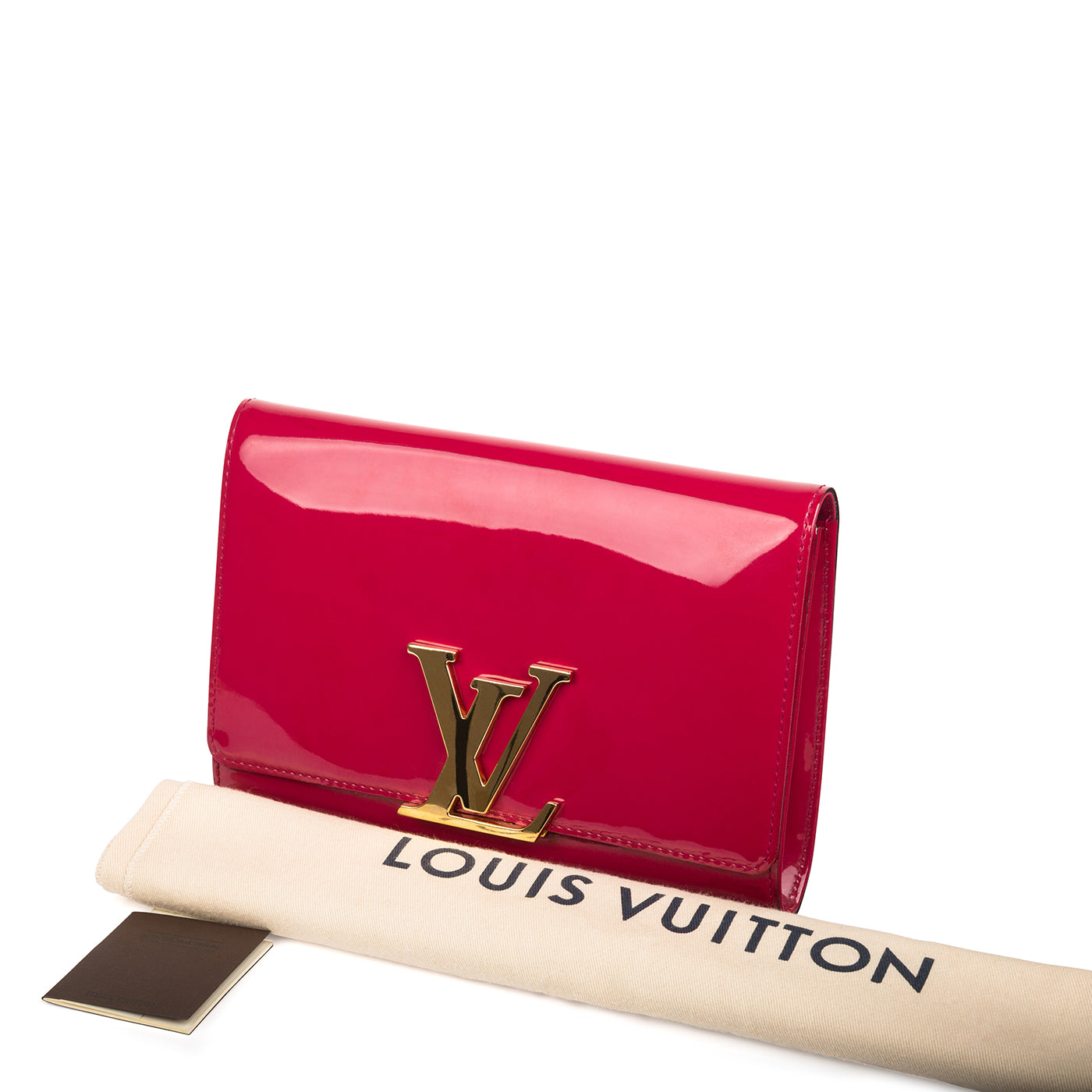 Louis Vuitton Louise Patent Clutch MM