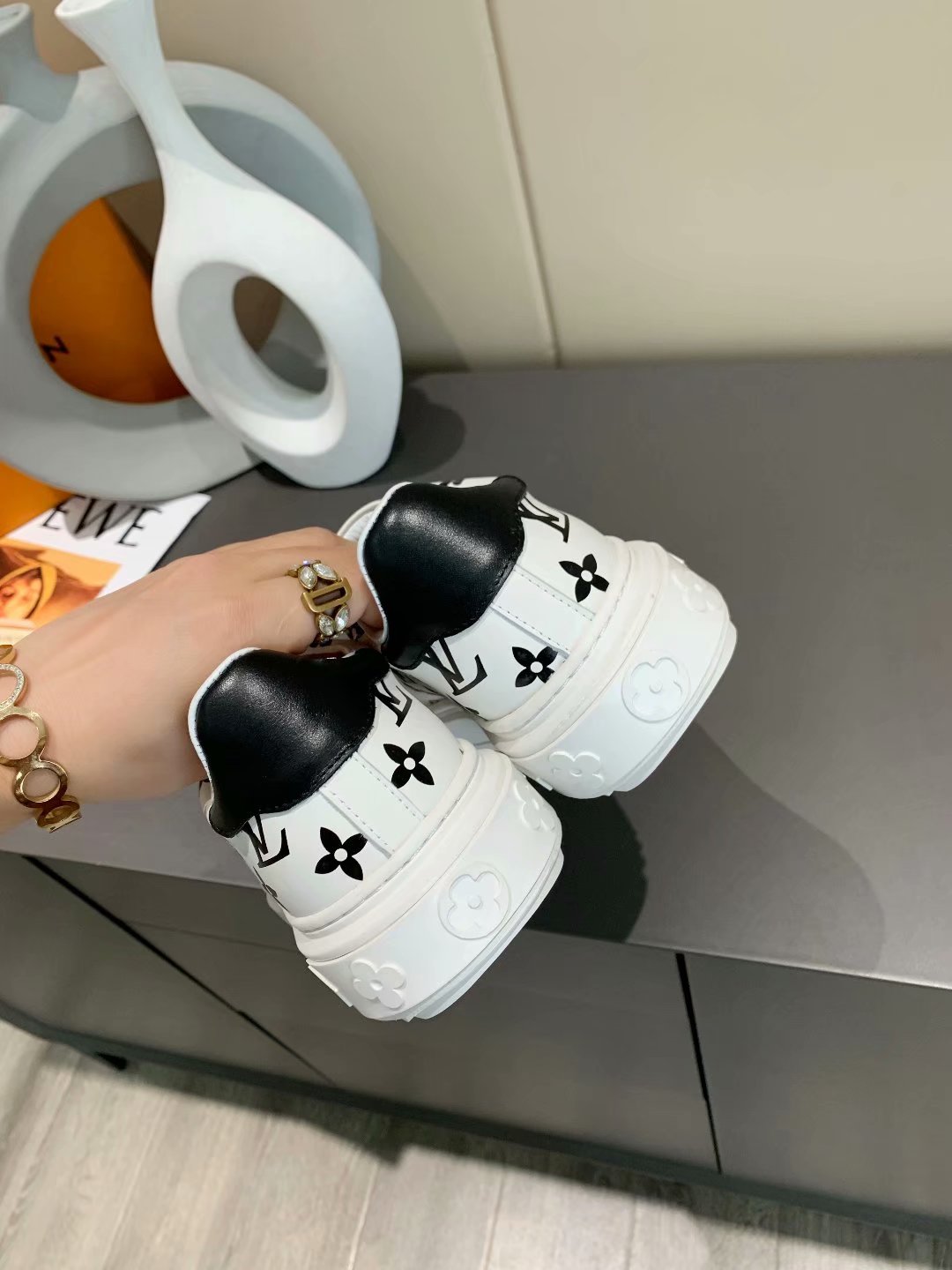GLM - LUV Time Out Black Sneaker