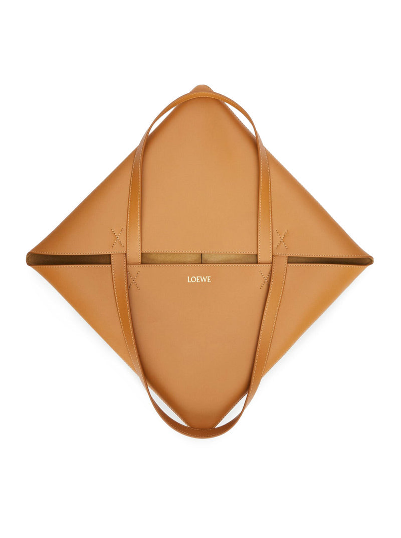 Loewe Women Puzzle Fold Tote Xl Bag In Shiny Calfskin
