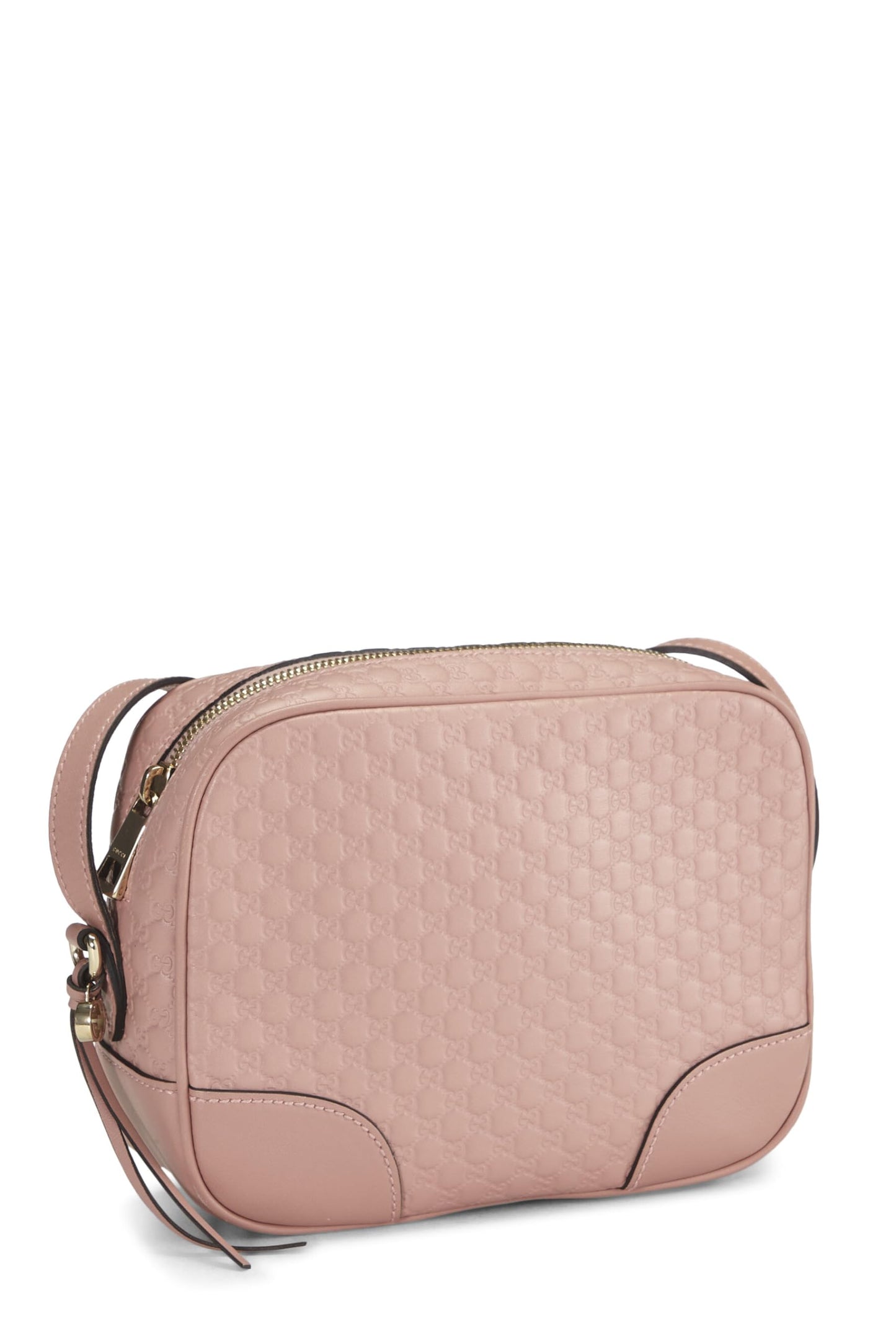 Gucci, Pink Microguccissima Leather Bree Crossbody, Pink