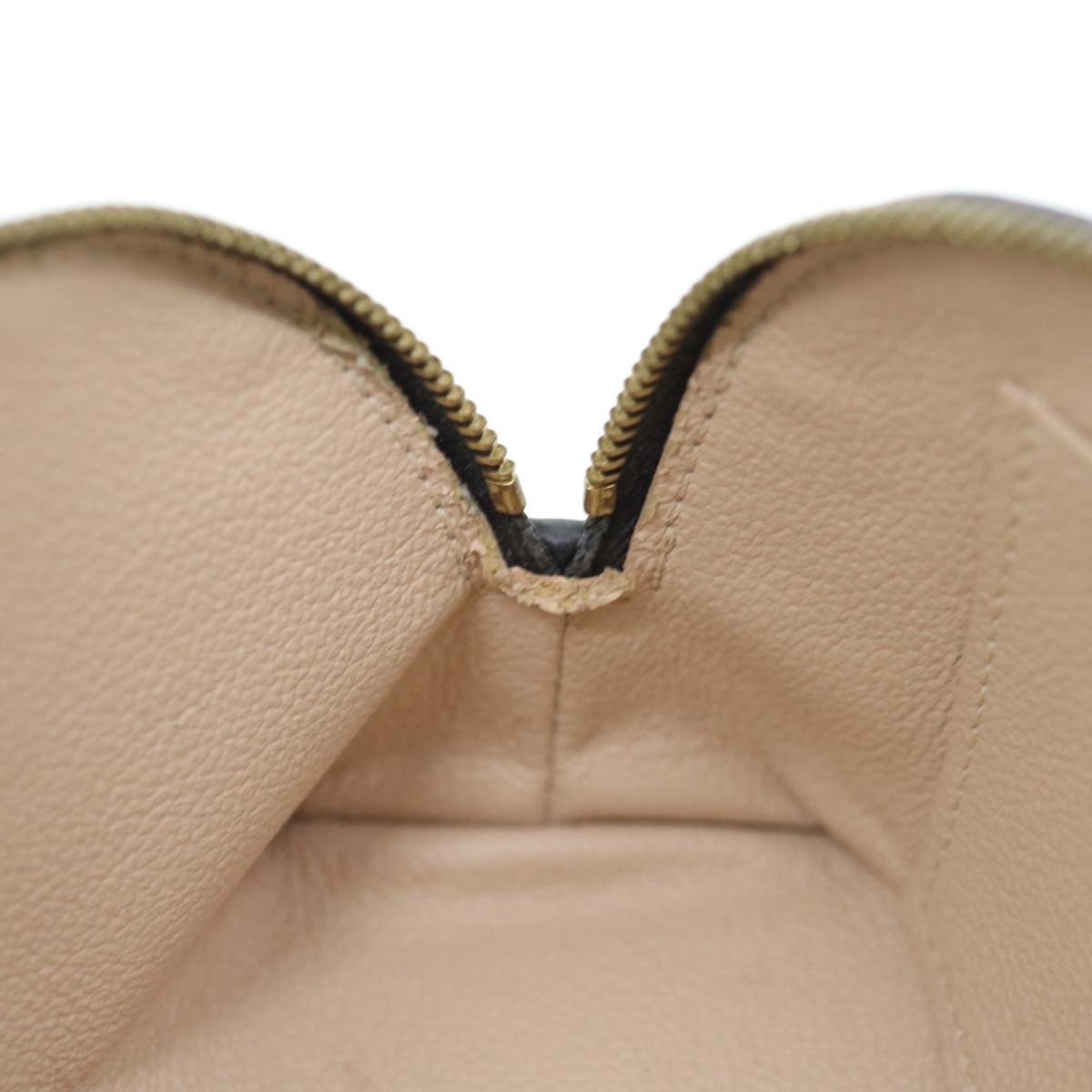 LOUIS VUITTON Monogram Idylle Pochette Cosmetic Pouch Brown M40375 LV 62148