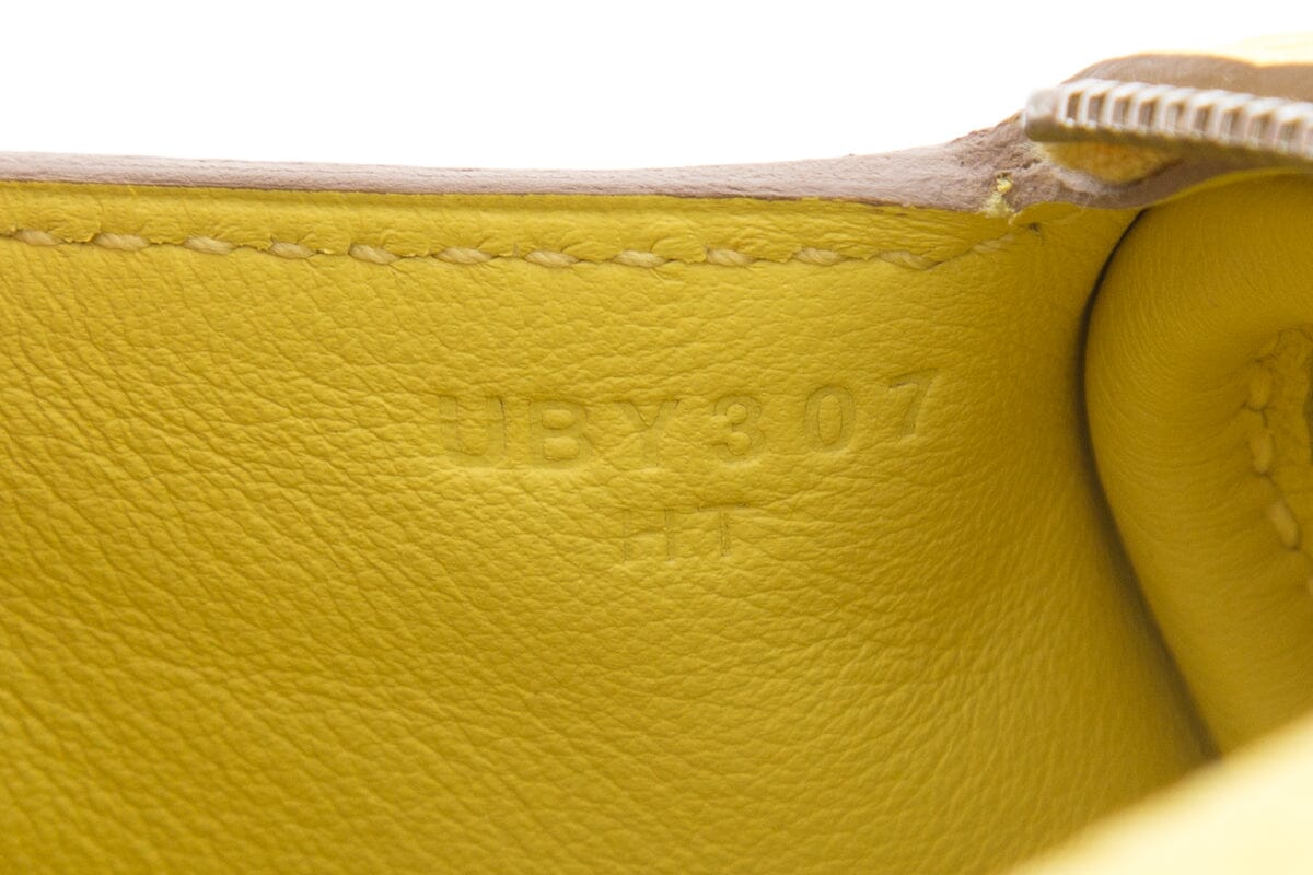 Hermès 2022 Yellow Mini (20) Lindy Handbag