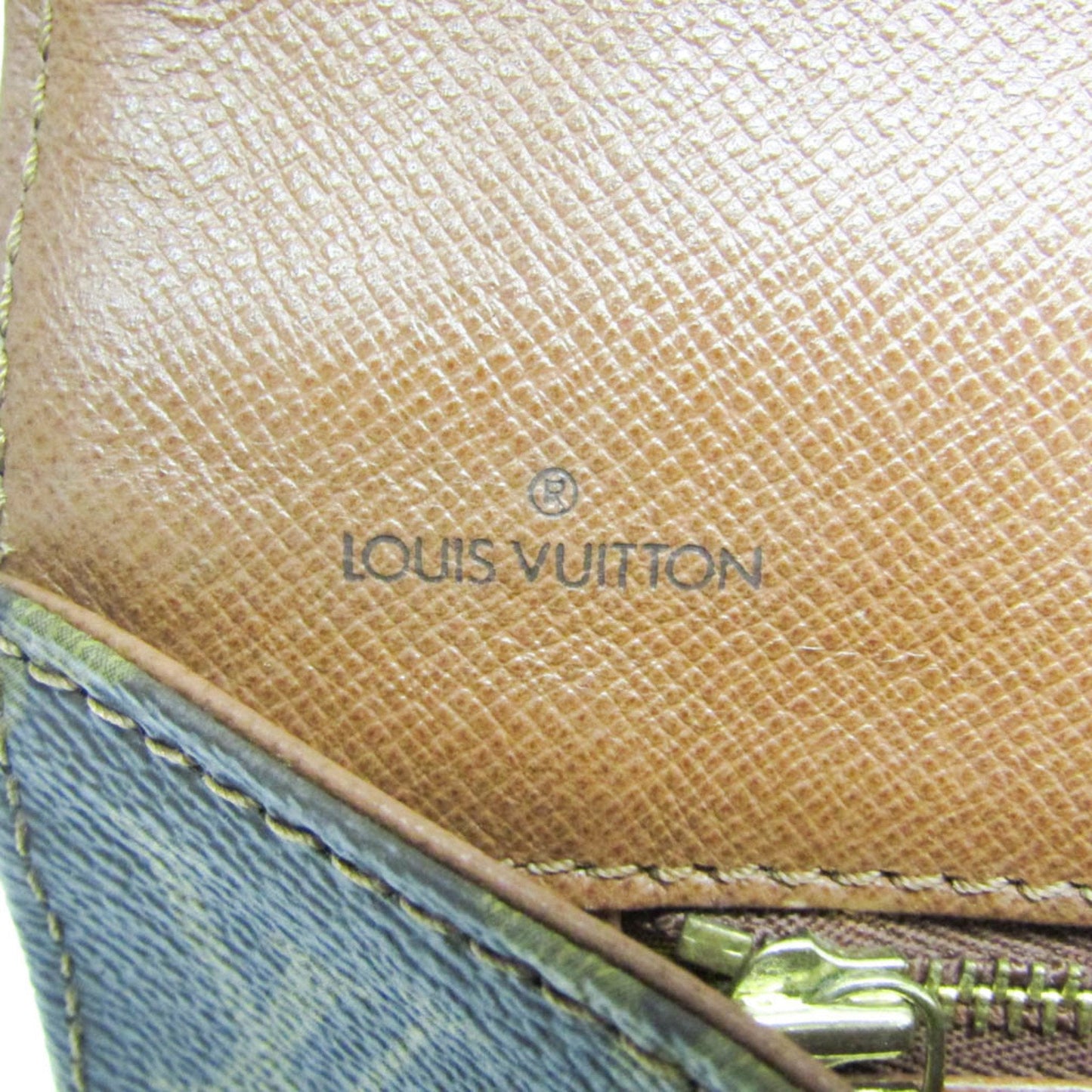 Louis Vuitton Pochette Dame Canvas Clutch Bag ()