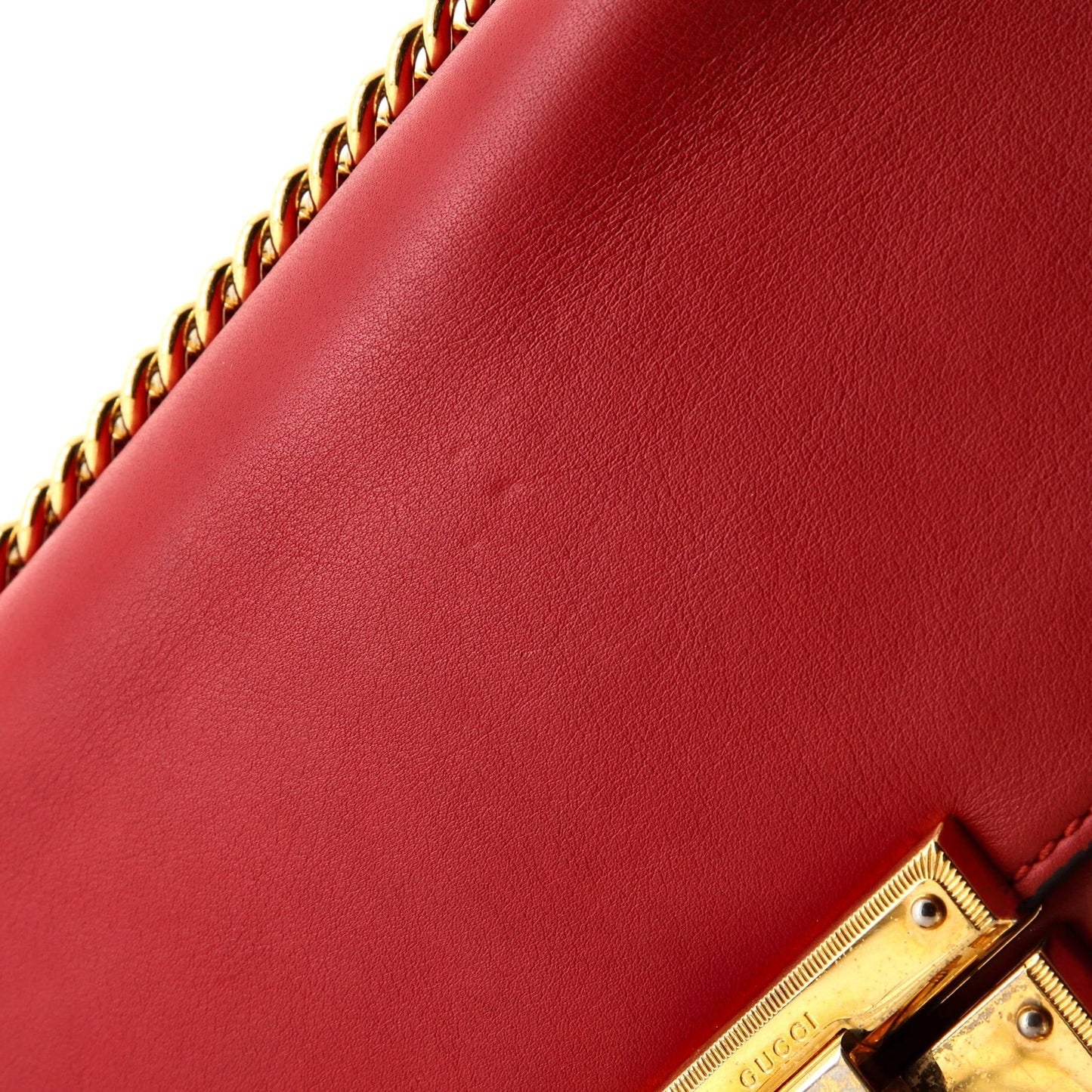 Padlock Shoulder Bag Leather Medium