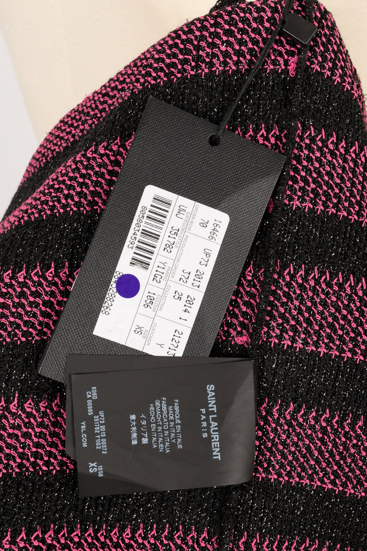 Haut bustier àpaillettes Yves Saint Laurent
