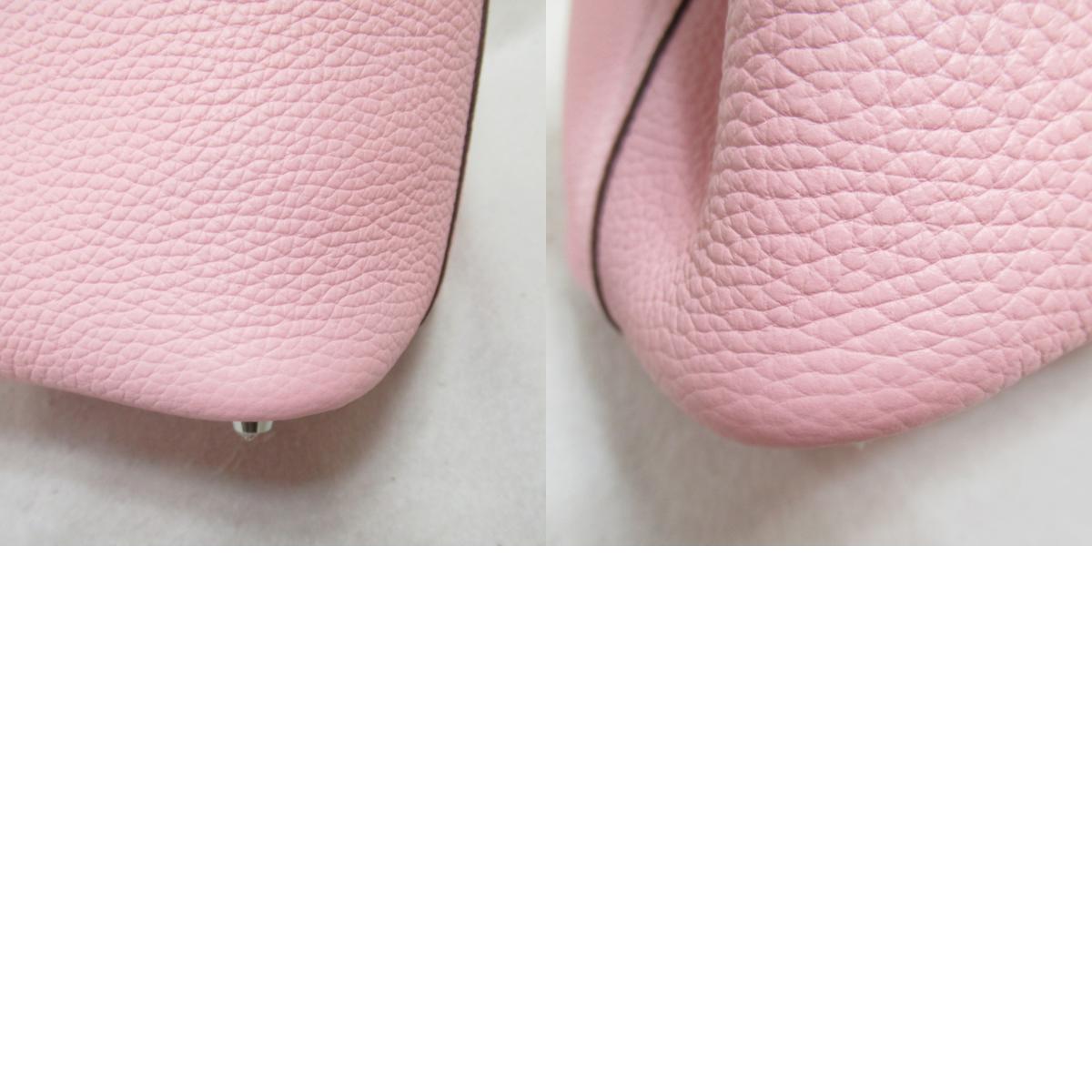 Hermes Picotin Lock PM Rose Sacca Handbag Handbag Handbag Leather Triumphant Pink Collector