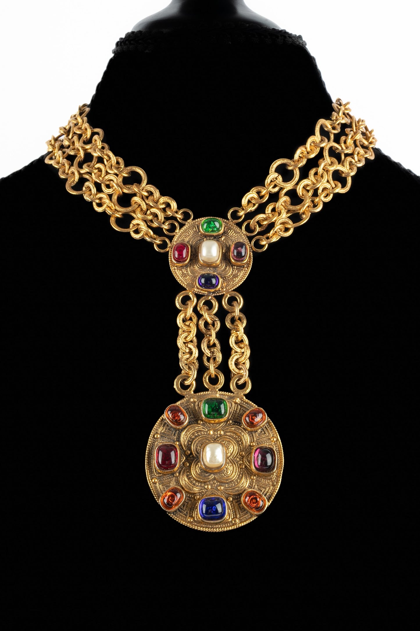 Collier byzantin Chanel 1984