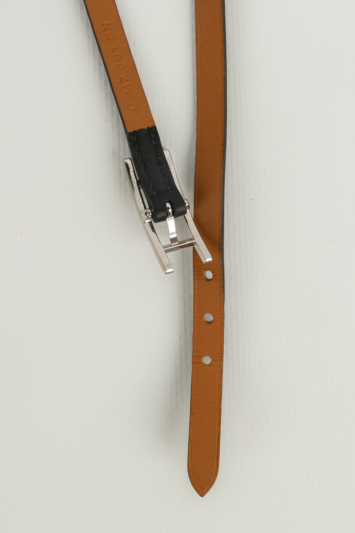 Bracelet Hapi en cuir Hermès