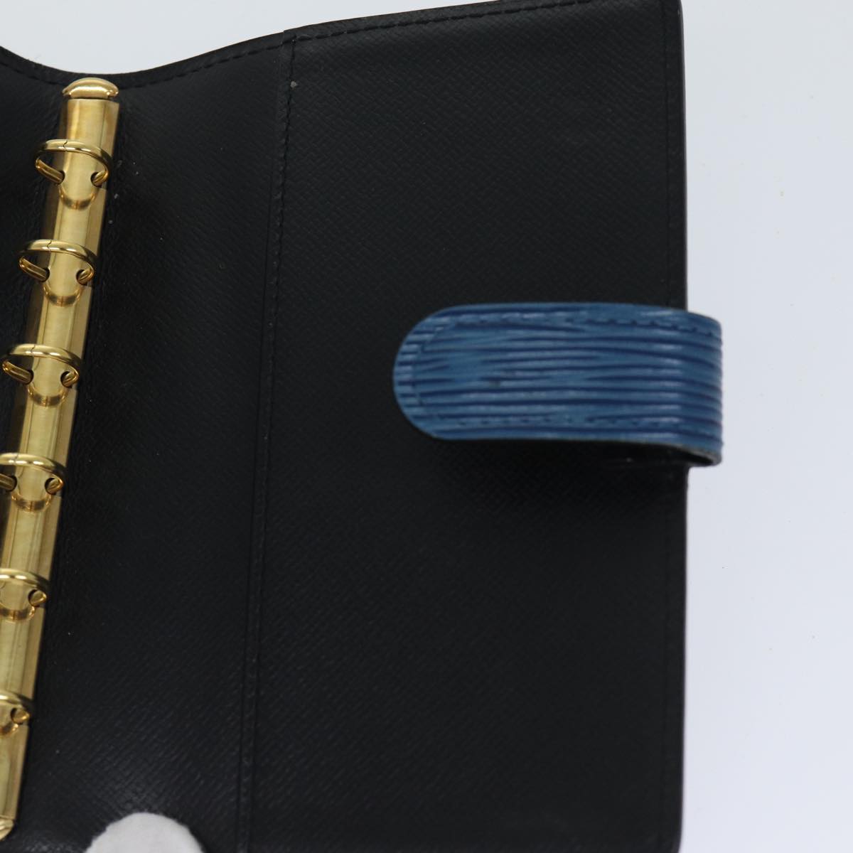 LOUIS VUITTON Epi Agenda PM Day Planner Cover Blue R20055 LV 70685