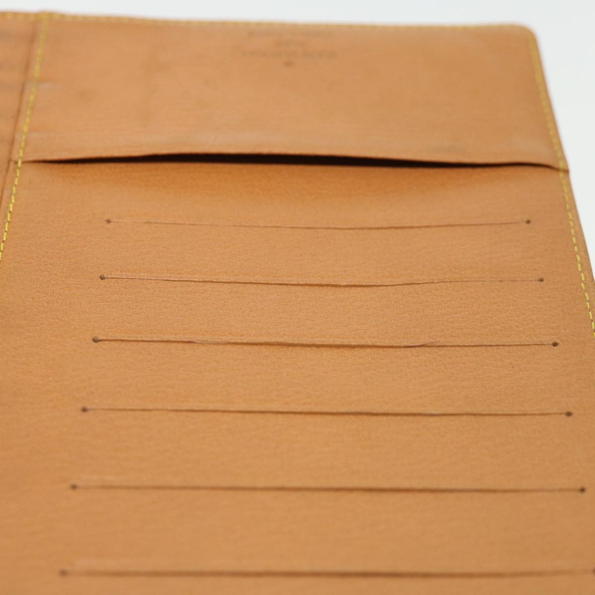 LOUIS VUITTON Nomad leather Agenda MM Day Planner Cover Beige R20473 70910