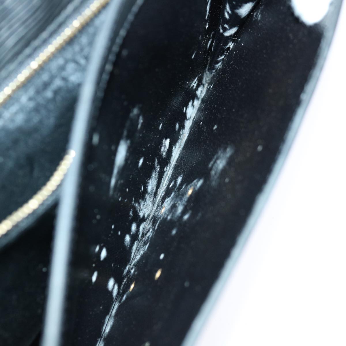 LOUIS VUITTON Epi Serie Dragonne Hand Bag Black M52612 LV 70928