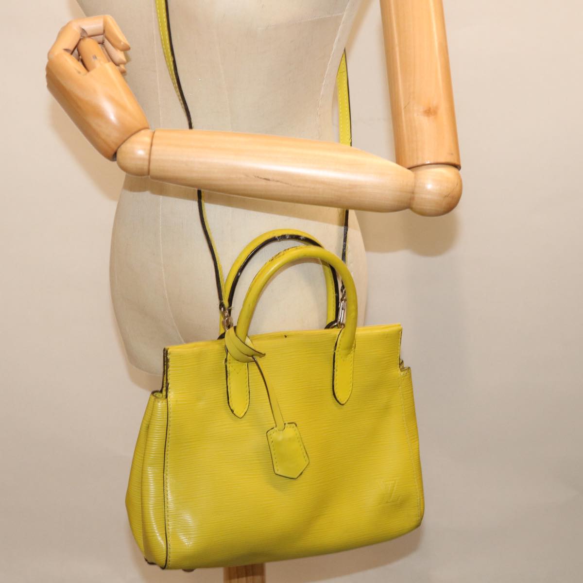 LOUIS VUITTON Epi Marley BB Hand Bag Pistachian M94617 LV 71454