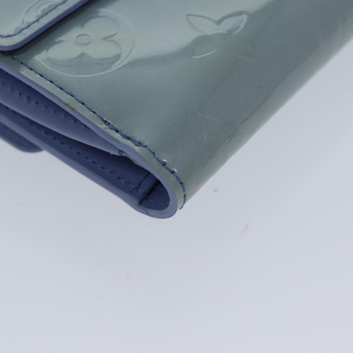 LOUIS VUITTON Monogram Vernis Portefeuille Elise Wallet Lavande LV 71569