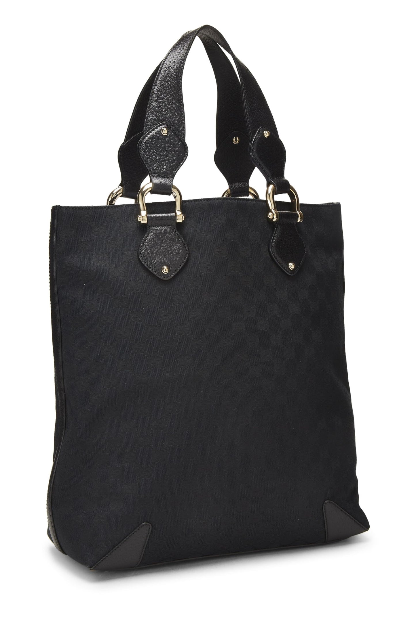 Gucci, Black Original GG Canvas Tote Medium, Black