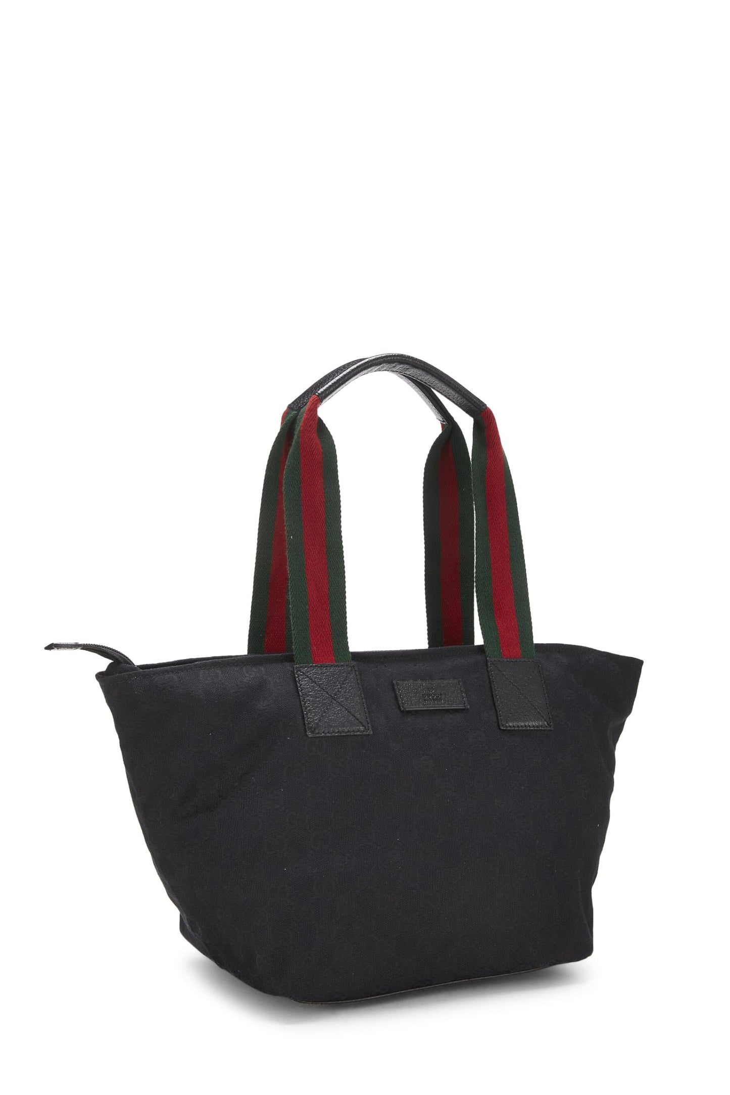 Gucci, Black Original GG Canvas Soft Zip Tote Small, Black