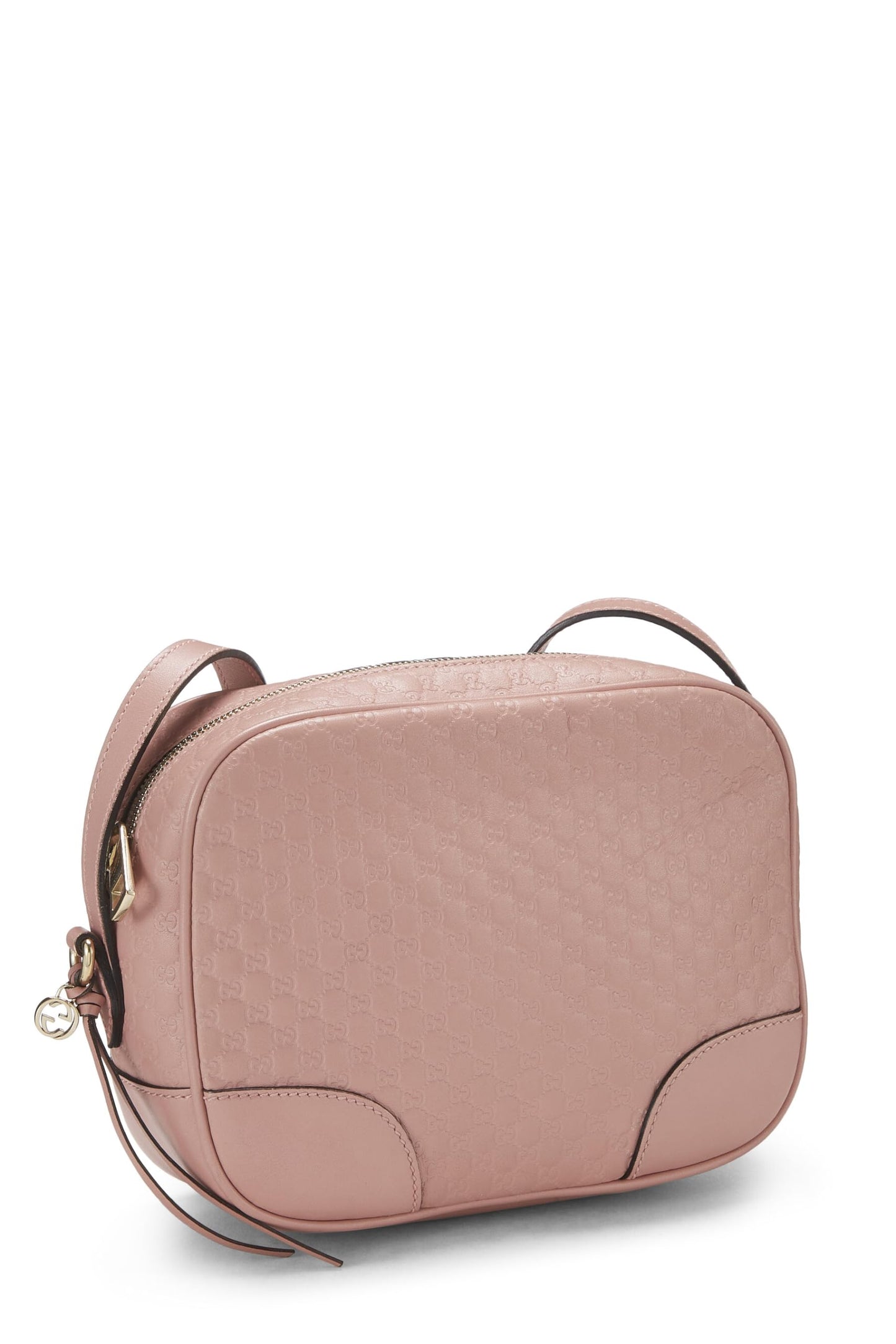 Gucci, Pink Microguccissima Leather Bree Crossbody, Pink