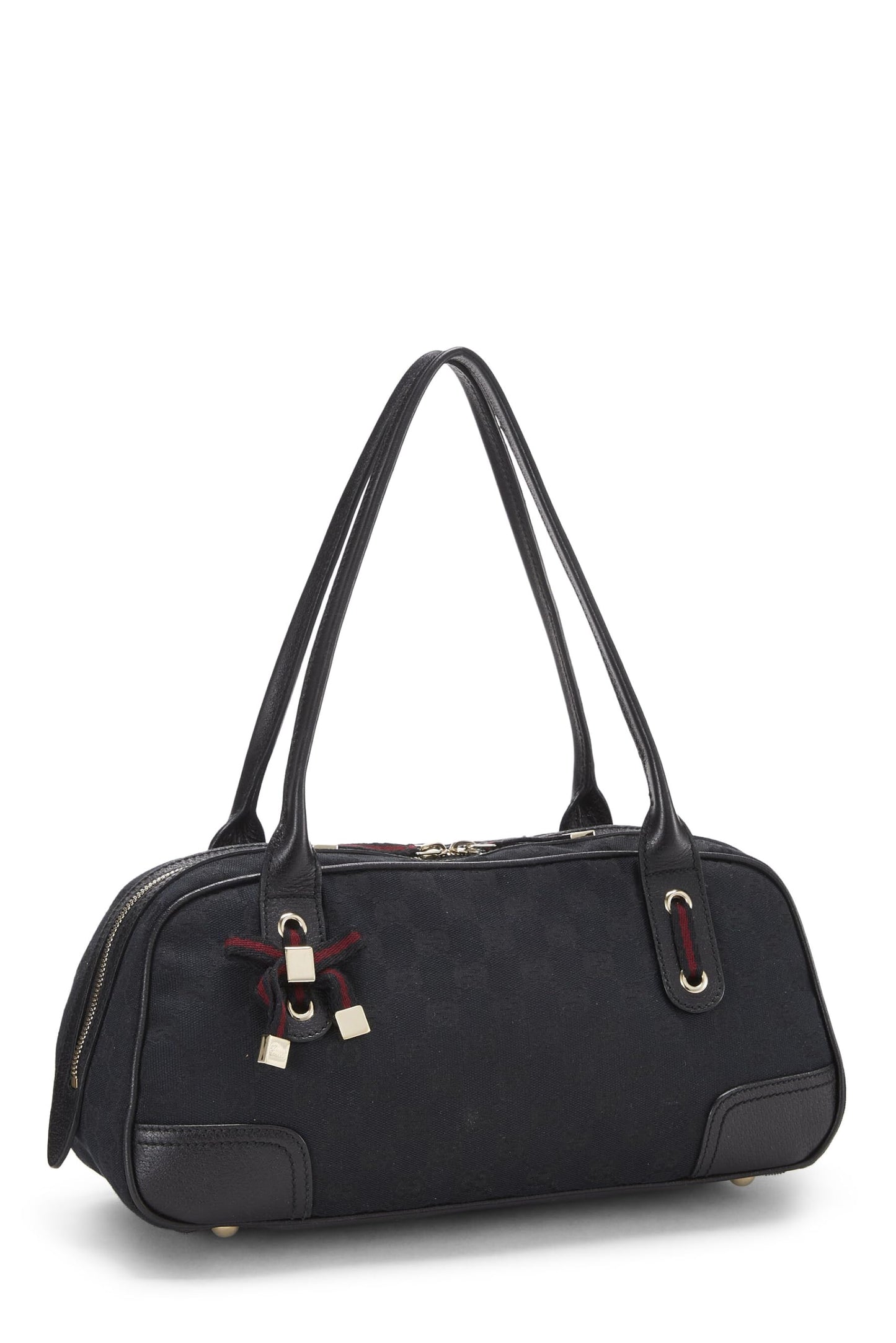 Gucci, Black Original GG Canvas Princy Shoulder Bag, Black