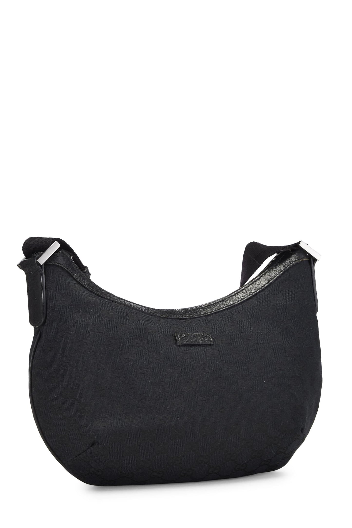 Gucci, Black Original GG Canvas Messenger Small, Black