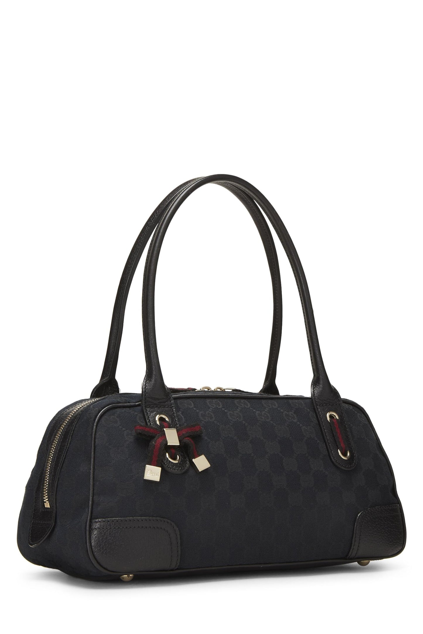 Gucci, Black GG Canvas Princy Shoulder Bag, Black