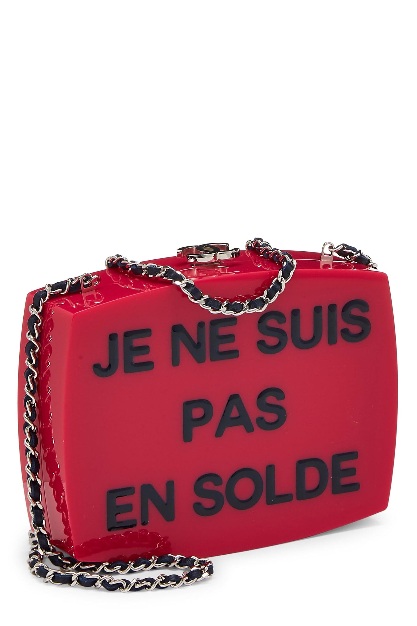 Chanel, Pink Acrylic '5x5=CC' Minaudière Mini Bag, Pink