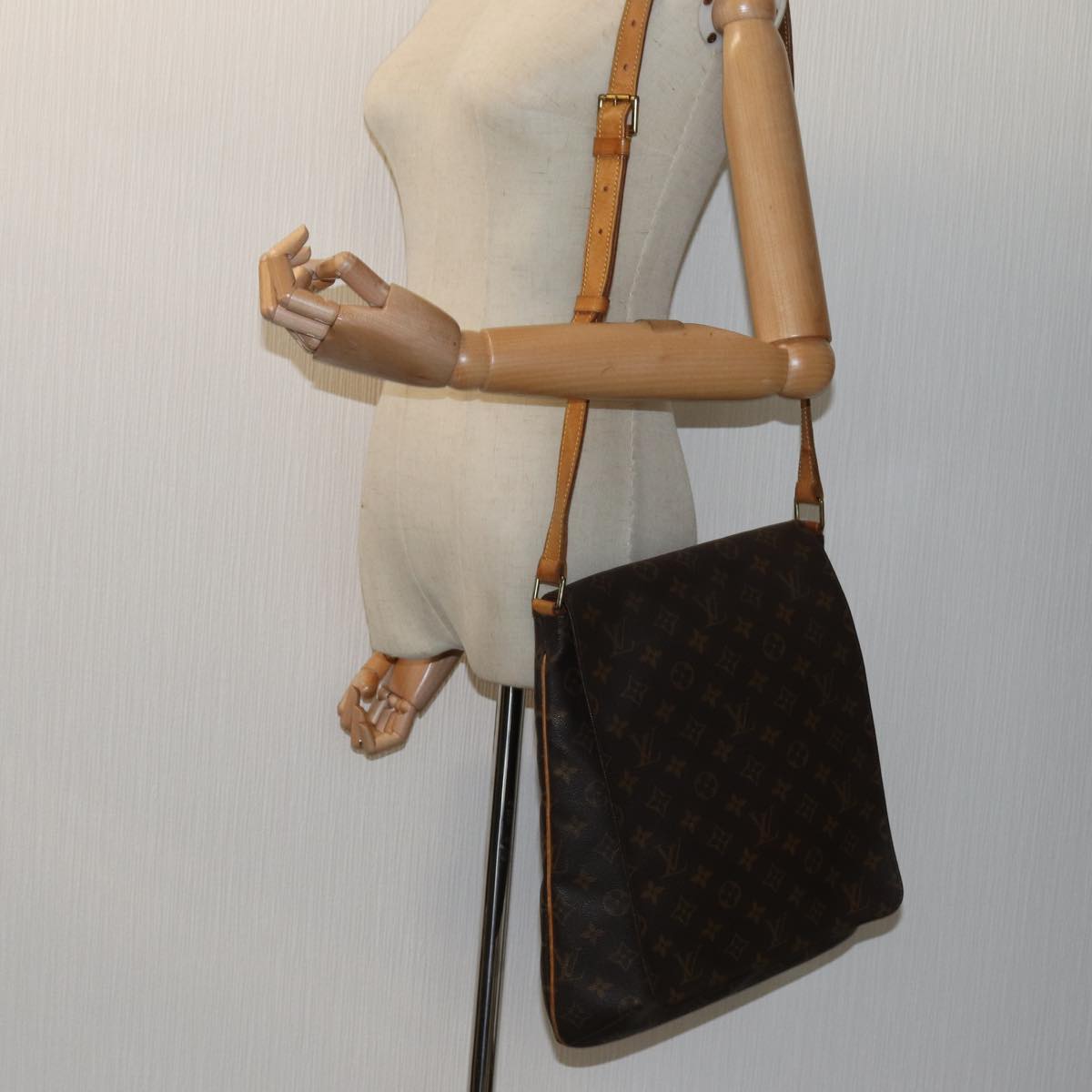 LOUIS VUITTON Monogram Musette Shoulder Bag M51256 LV 72584