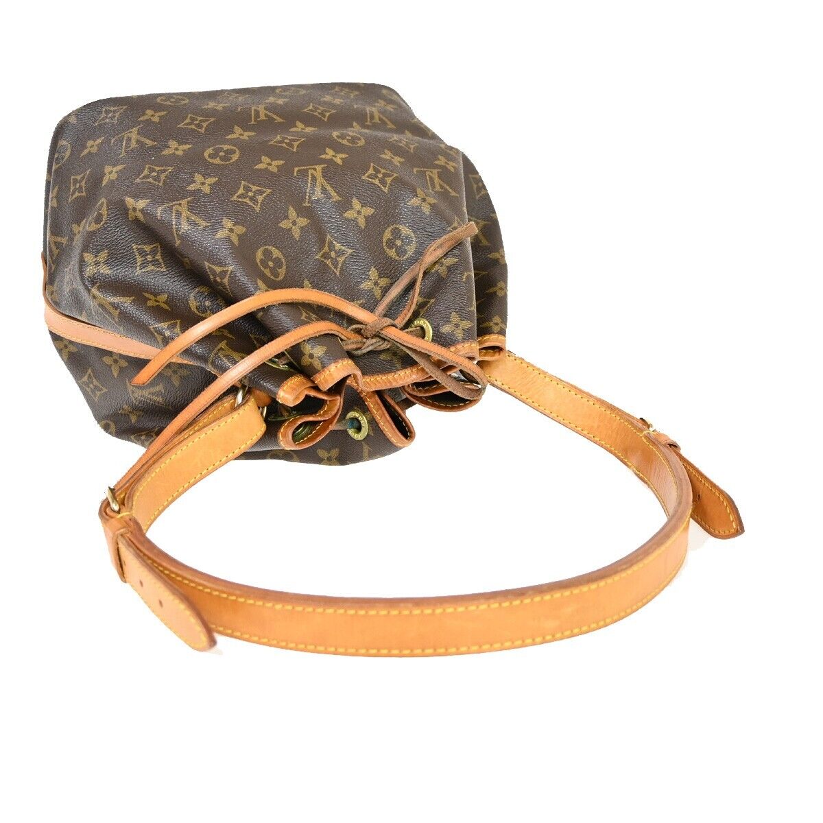 Louis Vuitton Petit Noé Canvas Shoulder Bag ()