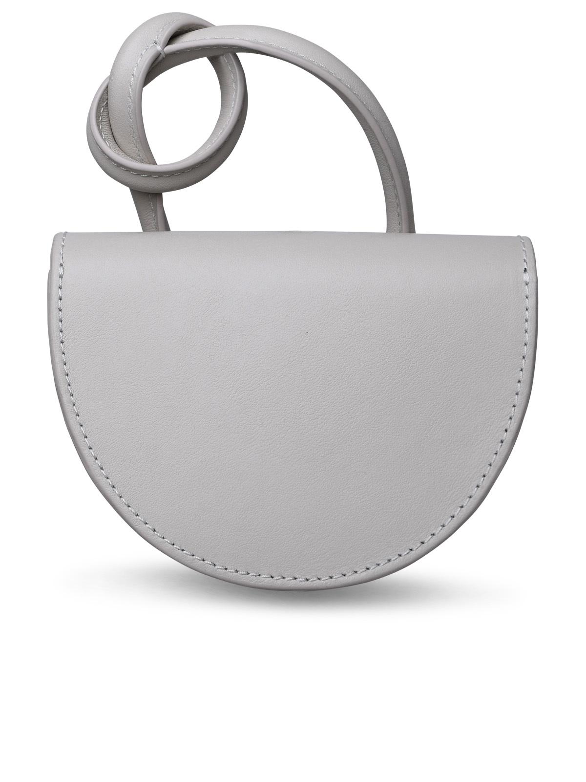 Yuzefi White Leather Bag Woman