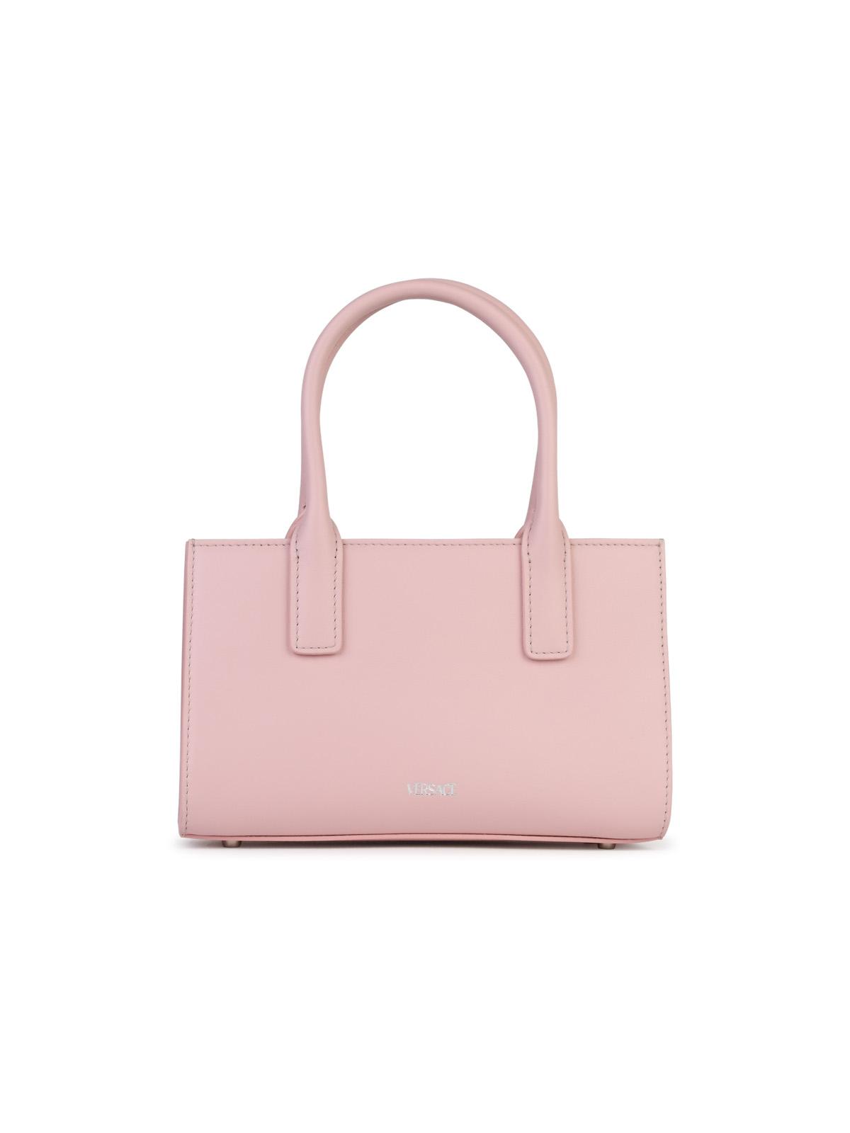 Versace Small 'Medusa '95' Light Pink Leather Bag Woman