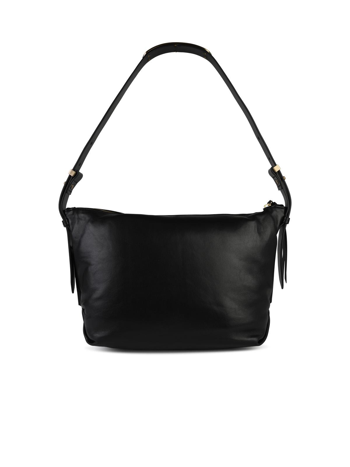 Isabel Marant 'Leyden' Black Leather Bag Woman