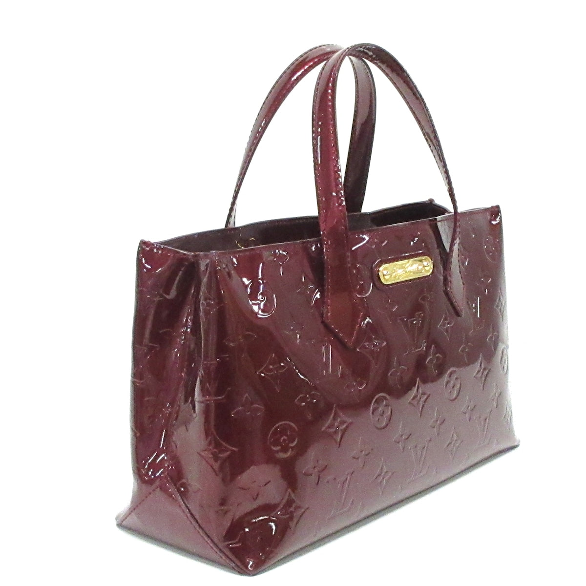 Louis Vuitton Wilshire Patent Leather Tote Bag ()
